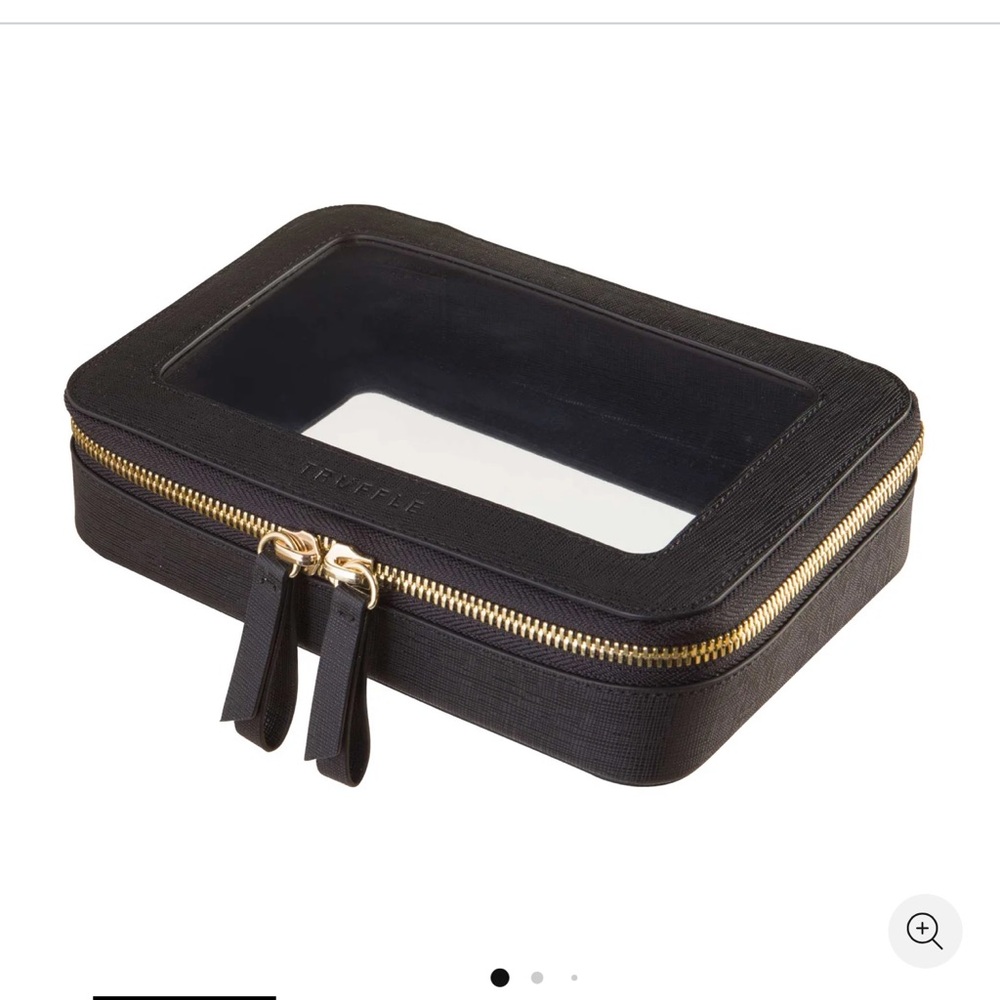 Truffle Black Makeup Organizer